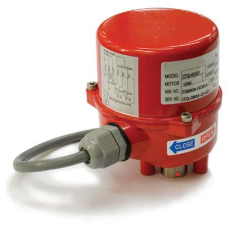 JFEW-000 - Suitable for small ball valve automation. - Very high efficiency & cyclic life. - Free voltage (85~65 VAC,Phase) and optional VAC/DC - Very compact and light weight.