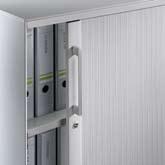 Steel doors: Optional: 19 mm-thick doors made of double-walled and insulated steel.