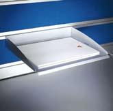 steel are supplied with all Asisto cupboards as a standard feature.