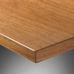 band. HPL table: HPL (high pressure laminate) board, 13 mm