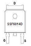 applications Ultra low on-resistance with low gate charge Fast switching and reverse body recovery 175 C operating temperature Description The SSF6014D utilizes the latest processing techniques to