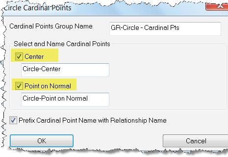 CHAPTER 2 WHAT S NEW IN SA Name Prefix Slots You may now prefix cardinal point names with either the name of the relationship or geometry type.