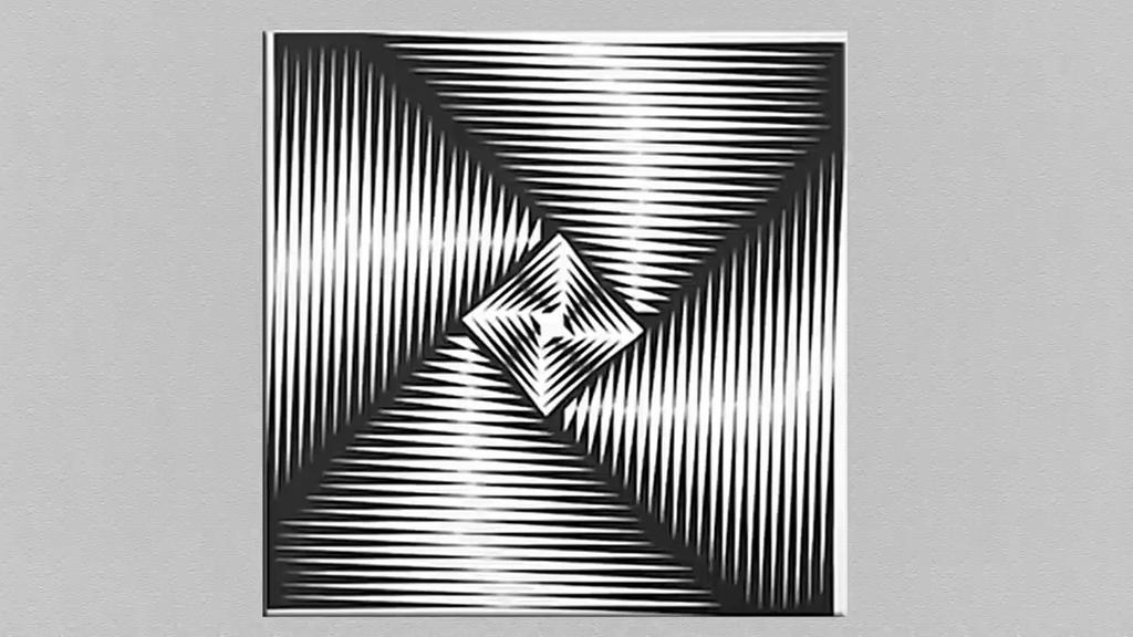 But then as I have said, today after that movement of op art, paintings and sculptures with a similar tendency has never stopped.