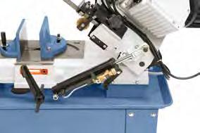 Bandsaws Metal bandsaw The EBS 181 G metal bandsaw allows quick and easy speed adjustment due to the 3-gear transmission. The machine is designed specifically for craftsmen and training workshops.