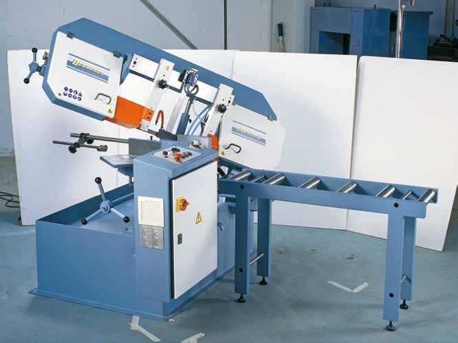 lift height Saw frame tilts up to 60 for mitre cutting Optimal cutting results due to the stepless speed adjustment Automatic shut-down at cutting end Stable saw frame, thereby smooth and