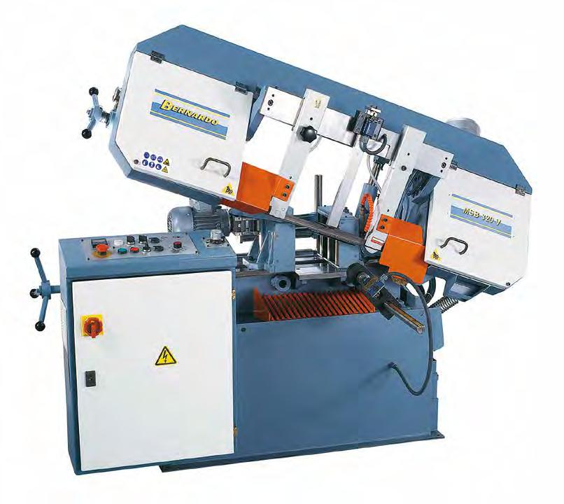 Professional, fully automated bandsaws for cutting of pipes, profiles and solid steel or non-ferrous metals.