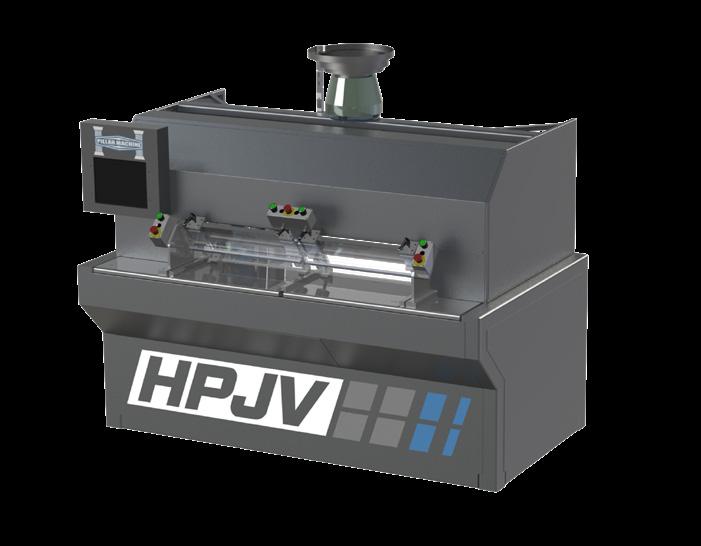 There are 2 working zones on the standard H49 model allowing for pendulum processing.