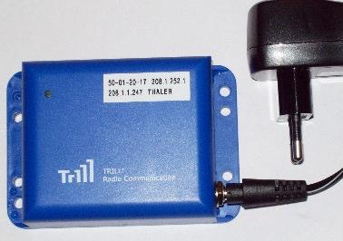 RADAR sensor inside TRILL RADAR 01.