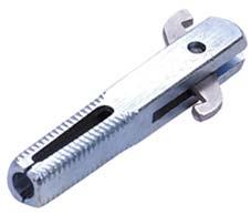 D&E spindles D&E hook spindle - DESP5001/65 For use on applications where a lever is installed on one side of the door only.