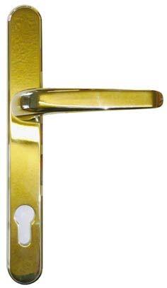 D&E PVCu door furniture D&E Stratus 240 Range. Supplied unsprung as standard - spring cassettes are available to order.