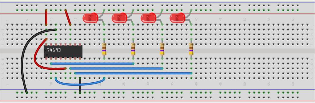 Breadboard Primer Experience No previous electronics experience is required. Figure 1: Breadboard drawing made using an open-source tool from fritzing.