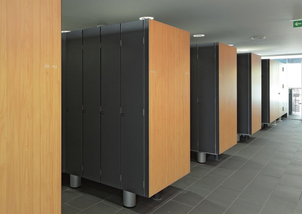 Type GVKF13 Design and function oriented. Schäfer lockers, type GVKF13 with flush mounted front panels.