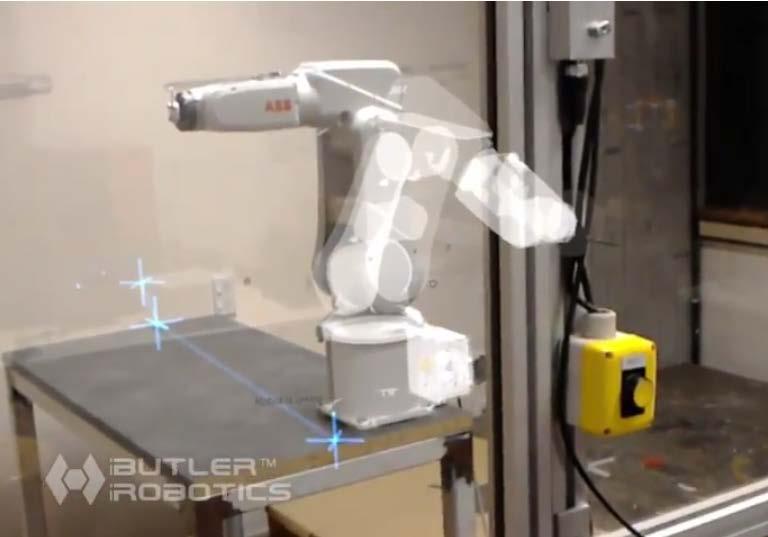 Augmented reality applied to robotics Thesis 16 Devices for augmented reality, like Microsoft Hololens, are entering the market today Augmented reality can be useful in industrial robotics, where the