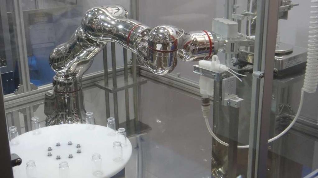 New application fields 20 Pharmaceutical industry Robots for