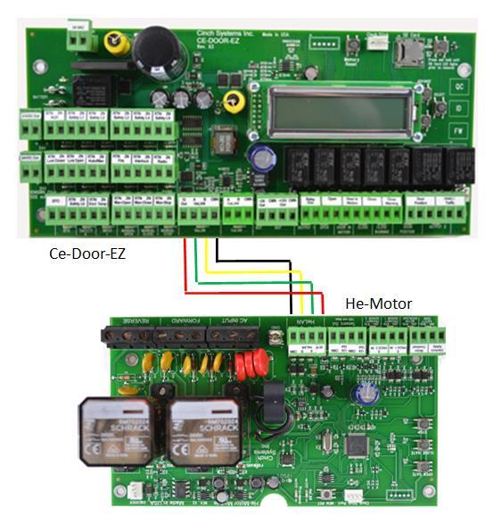 Running Wires to the module Location Once you have determined the best possible module location, run any necessary wires for the: Input devices System HeLAN Motor input Mounting the module: The