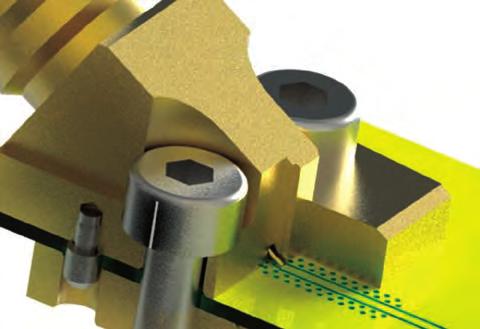 High-Performance Solderless PCB Connectors For high-performance applications Rosenberger has developed solderless PCB mount connectors.