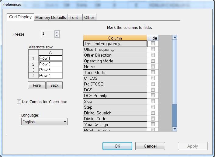 Screen Appearance and Default Options 6 51 Screen Appearance and Default Options The screens of the programmer can be customized to make data entry that much easier.