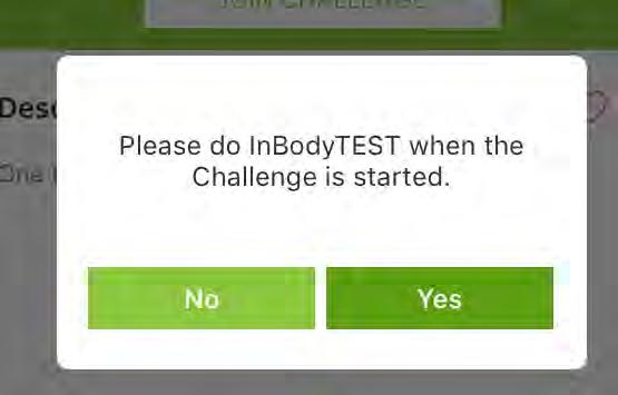 when its status displays ON. If you wish to participate, Select BodyKey Single. select JOIN CHALLENGE.