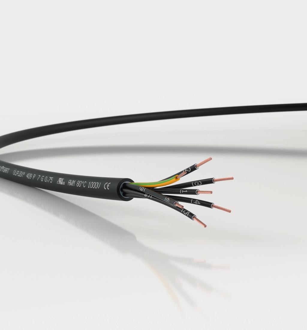 ÖLFLEX 409 P Heavy duty control cable with PUR jacket LAPP products are available from MARYLAND METRICS P.O.