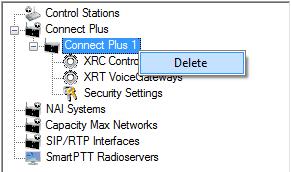 Radio ID set in this window must correspond to the Console User ID field in the XRT Gateway settings. Interface: IP address of the virtual repeater, i.e. SmartPTT Radioserver.