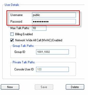 Username and Password: Used for authentication with the gateway and must equal the corresponding values in the XRT Gateway settings: TX Time-Out Timer, s: Time period during which the radio can