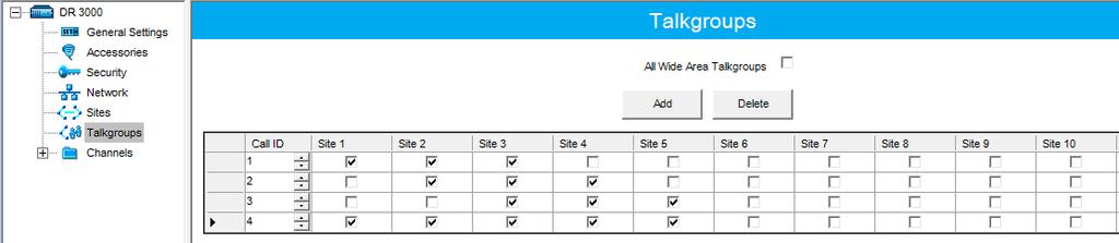 How to Configure NAI Talkgroups To configure slot groups, click Talkgroups in the Networks tab of SmartPTT Radioserver Configurator.