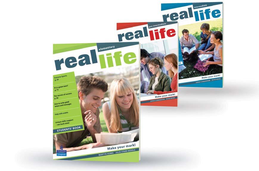 Real Life Elementary Advanced Sarah Cunningham, Peter Moor, Martyn Hobbs, Julia Keddle and Jonathan Bygrave NEW Make your mark!