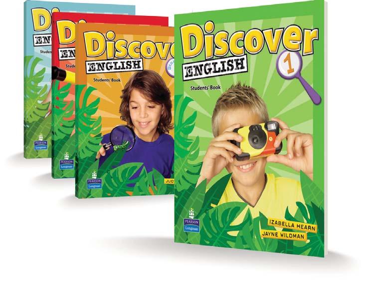 Discover English Starter Pre-intermediate Izabella Hearn, Jayne Wildman and Judy Boyle Discover English The journey begins NEW Discover the world from your classroom with Discover English.