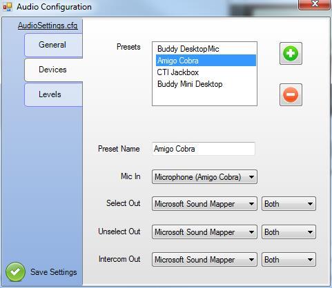 Check Microphone Configuration in RadioPro Dispatch Client With the microphone connected, it is possible that the configuration in the RadioPro Dispatch client is incorrect.