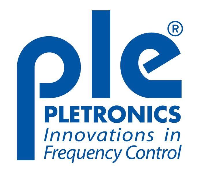November 208 Pletronics SM55 Series is a quartz crystal controlled precision square wave generator with a CMOS output. The package is designed for high density surface mount designs.