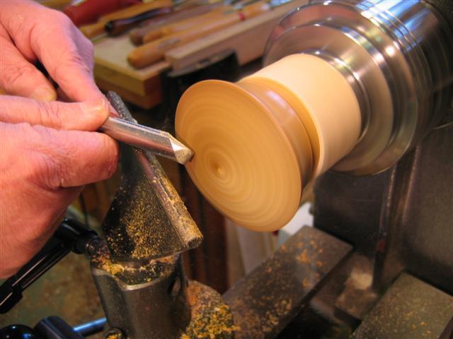 11. Finish shaping the bottom removing all ripples and