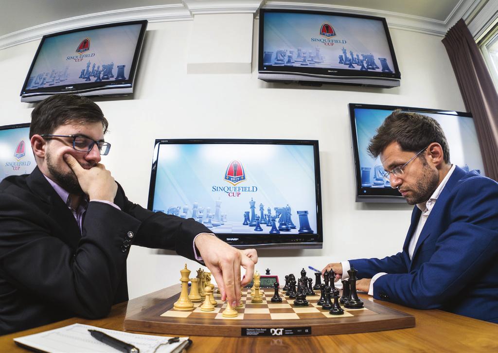 Inside this Issue Anand - Caruana So - Carlsen 3 Karjakin - Nepomniachtchi 4 Vachier-Lagrave - Aronian 5 Nakamura - Svidler 6 Current Standings 7 Round 6 Pairings 7 Schedule of Events 8 MONDAY,