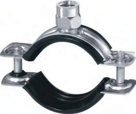Pipe Rings Residential pipe ring MP-HI Light-duty pipe installation up to 6 diameter Fastening drinking water pipes and heating pipes in residential and industrial construction Gas distribution pipes