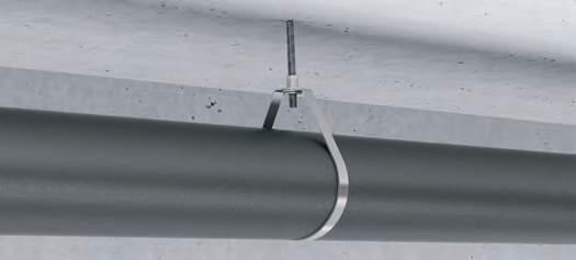 size (imperial) Cross section width and thickness (b x s) Distance centre pipe to top - h Maximum load - F Approvals Sales pack Item number LH 1/2 M10 20-25 mm 1/2 in 16 x 1.