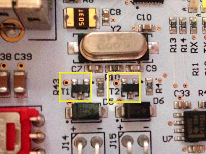 ); avoid temperatures that are far above melting due to the sensitivity of SMD devices, see also the On Semi guide or Sparkfun's SMD Soldering Guide Remove the broken transistor by carefully heating