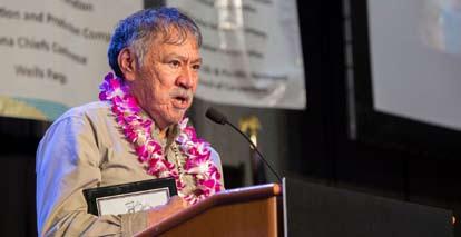 A total of 14 AFN President s Awards were presented during the convention, which took place October 15 17 at the Dena ina Center in downtown Anchorage.