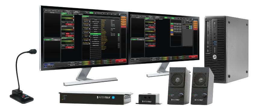 Product Lineup INTERTALK INTEGRATED DISPATCH AND CONTROL CONSOLE The InterTalk Integrated Dispatch and Control Console sits at the core of your dispatch operation and allows you to effortlessly