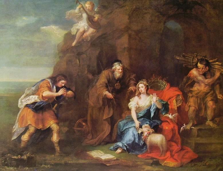 3 William Hogarth, 1728, scene from The