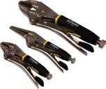 650 Irwin Locking Plier Straight Jaw The straight jaw pliers with heavy-duty jaws allow for maximum contact on all work shapes flat or