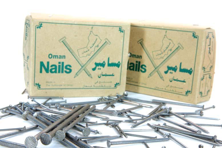 fasteners fasteners Hardened steel nails Don Quichotte Hardened Steel Nails 152 Black, Round Head, Diamond Point.