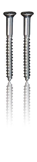 screws Article No. Wood Screws - Zinc Finish Flat Philips Head Size Screw No X Length Screws per box Price 106052 # 8 X 2½" 100 0.650 106053 # 8 X 3" 100 0.750 106054 # 10 X 1" 100 0.