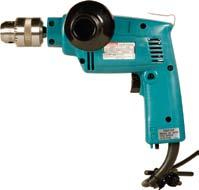 000 Chuck capacity Drill capacity Speed No load speed 13 mm Steel: 13 mm Concrete: 16 mm Wood: 30 mm Variable speed, reversible 2700 rpm Makita Hammer