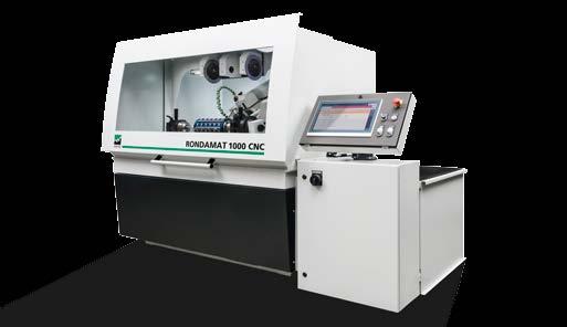 Rondamat 1000 CNC: Fully automatic high precision tool grinding The efficient organization of the work area plays an ever increasing role in optimizing manufacturing processes.