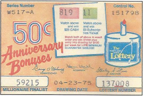 Number. Another series of passive tickets was issued on October 10, 1976. These tickets were also 50c and are called Super 50 Cent.