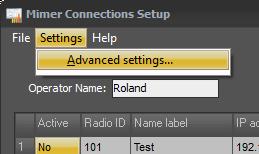 When a tone sequence is detected by the tone decoder in the Network Interface and sent to the Mimer SoftRadio client, it will be checked against the definitions for that radio ID.