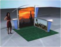 all booths have graphic panels). Prices quoted are for print-ready graphics.