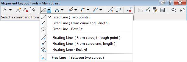 3. Free Curve - These entity types are very similar to the AutoCAD "fillet" command, but give you added control.
