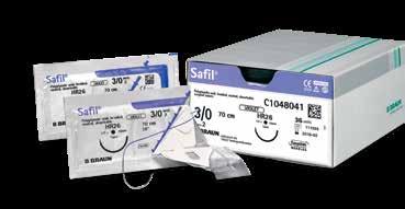 Wound Closure - Sutures Vital Medical Safil Safil is a mid-term braided absorbable sutures made of polyglocolic acid.