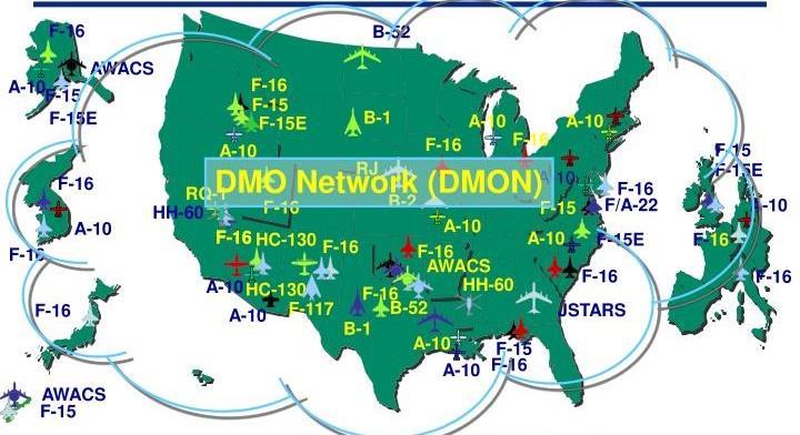 USAF Distributed Mission Operations (DMO) DMO allows