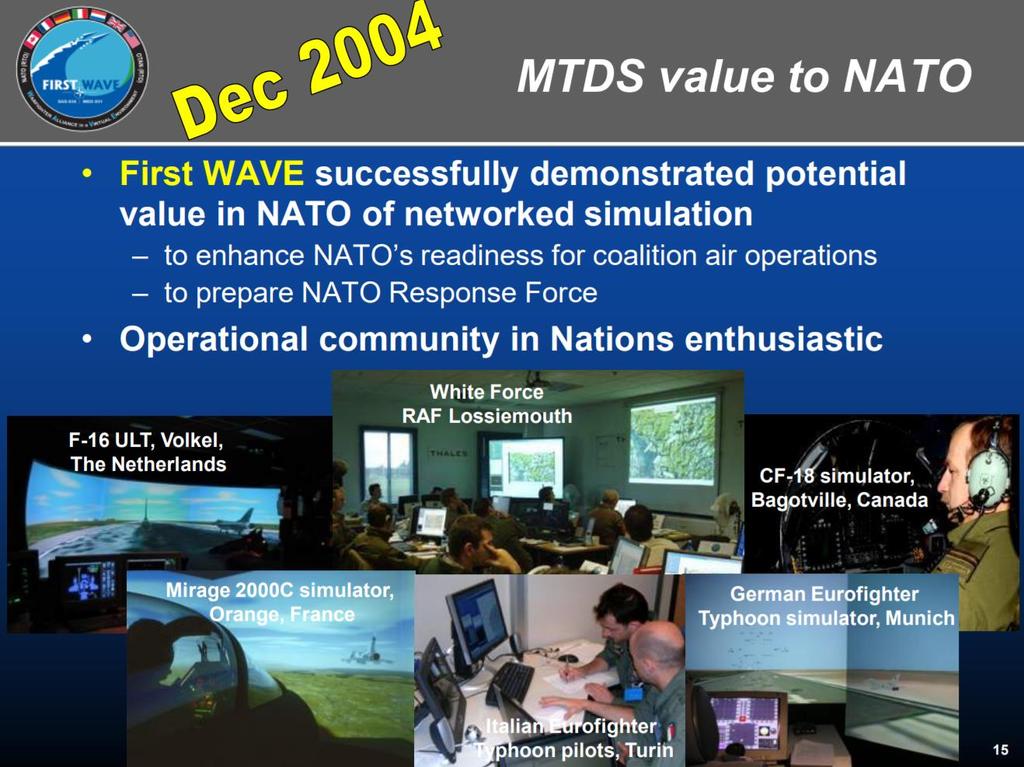 NATO First Wave 2003/5 MSG-143